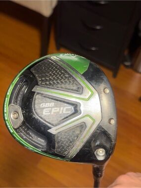 Callaway GBB Epic Driver - Black with Green Accents